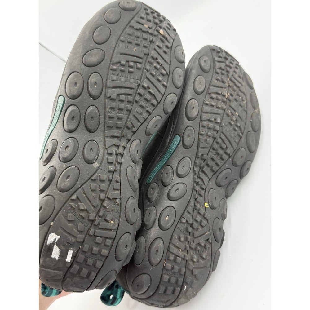 MERRELL Jungle Moc Nubuck Leather Slip-on Shoes Women's Size 7.5 Black J55992 - Picture 8 of 10